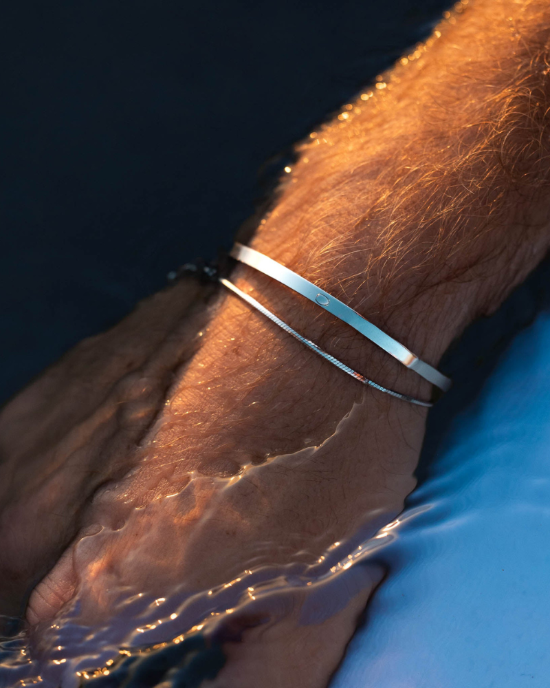 Bangle Cuff Bracelet 3.5mm