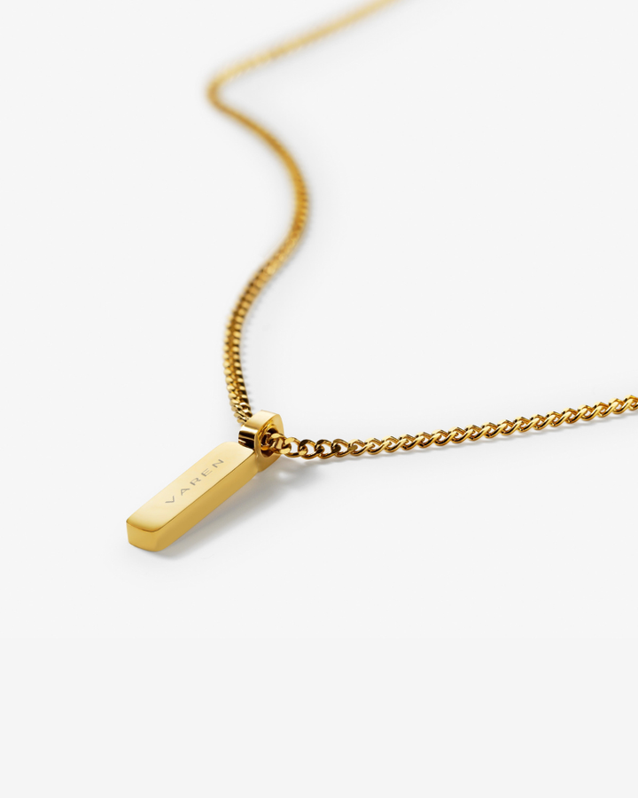 Cuban Chain Necklace with Pendant