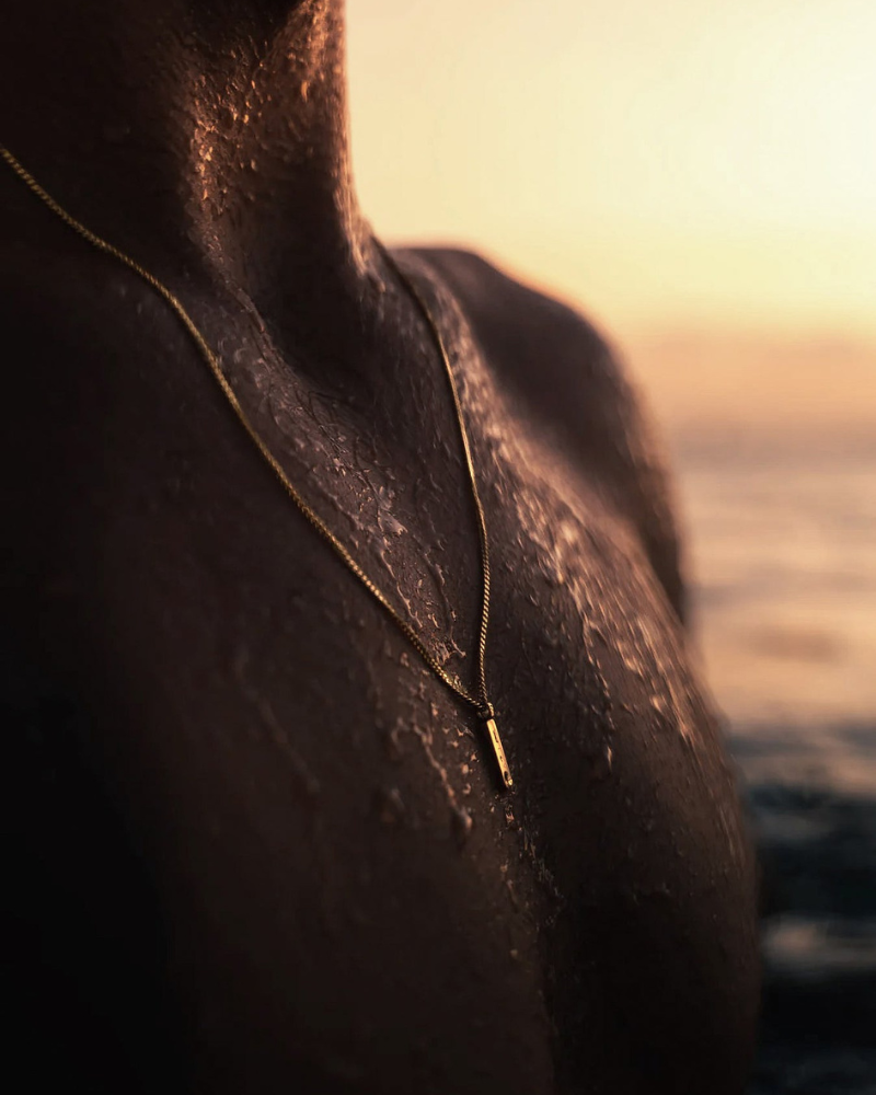 Cuban Chain Necklace with Pendant