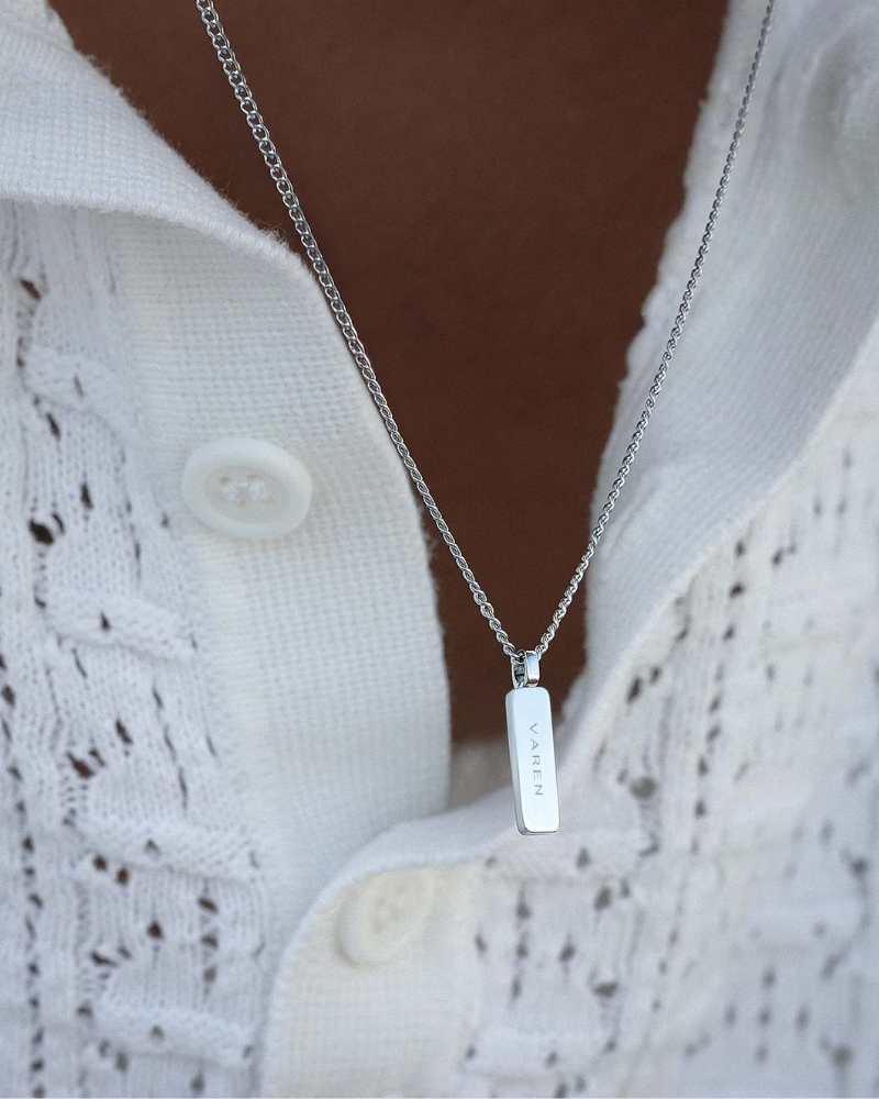 Cuban Chain Necklace with Pendant