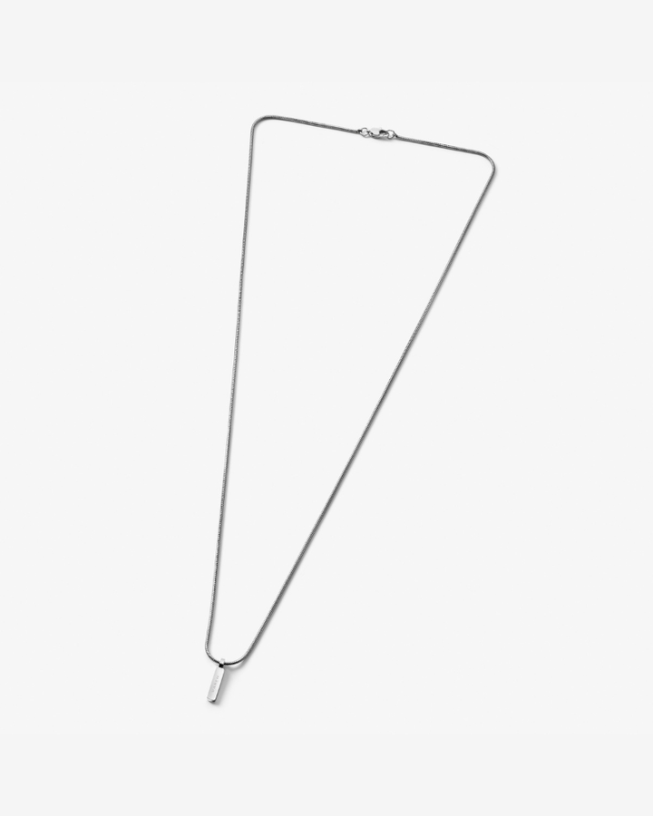 Snake Chain Necklace with Pendant